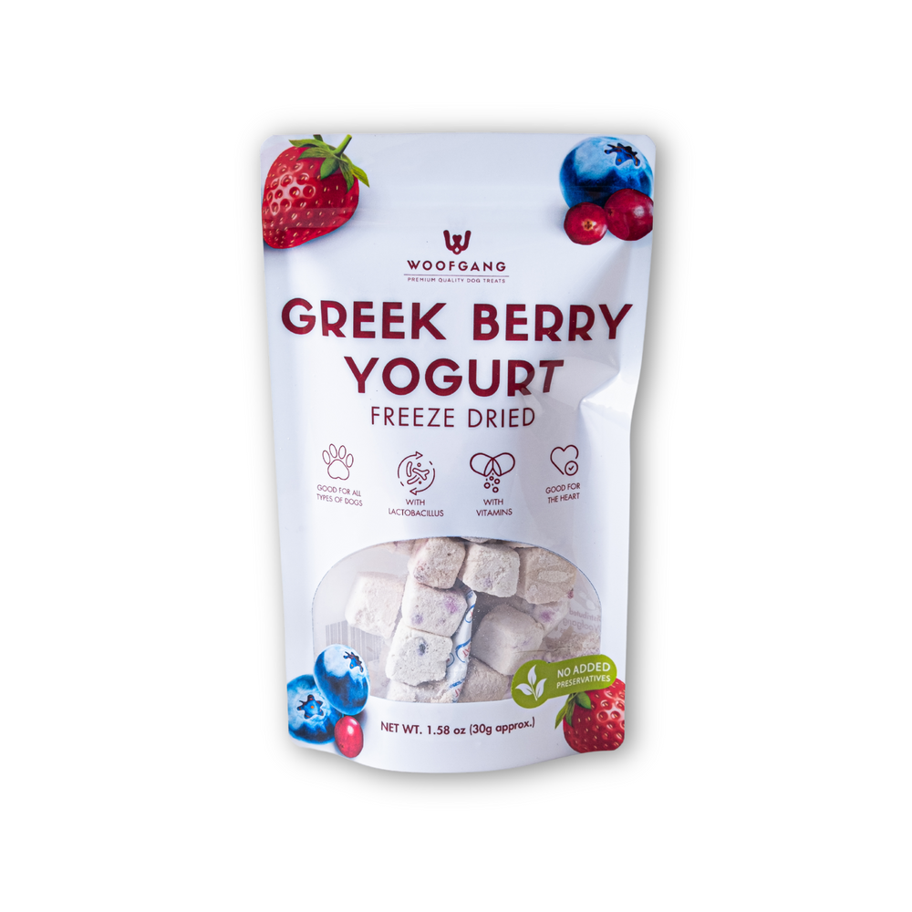 Woofgang Greek Berry Yogurt Freeze Dried