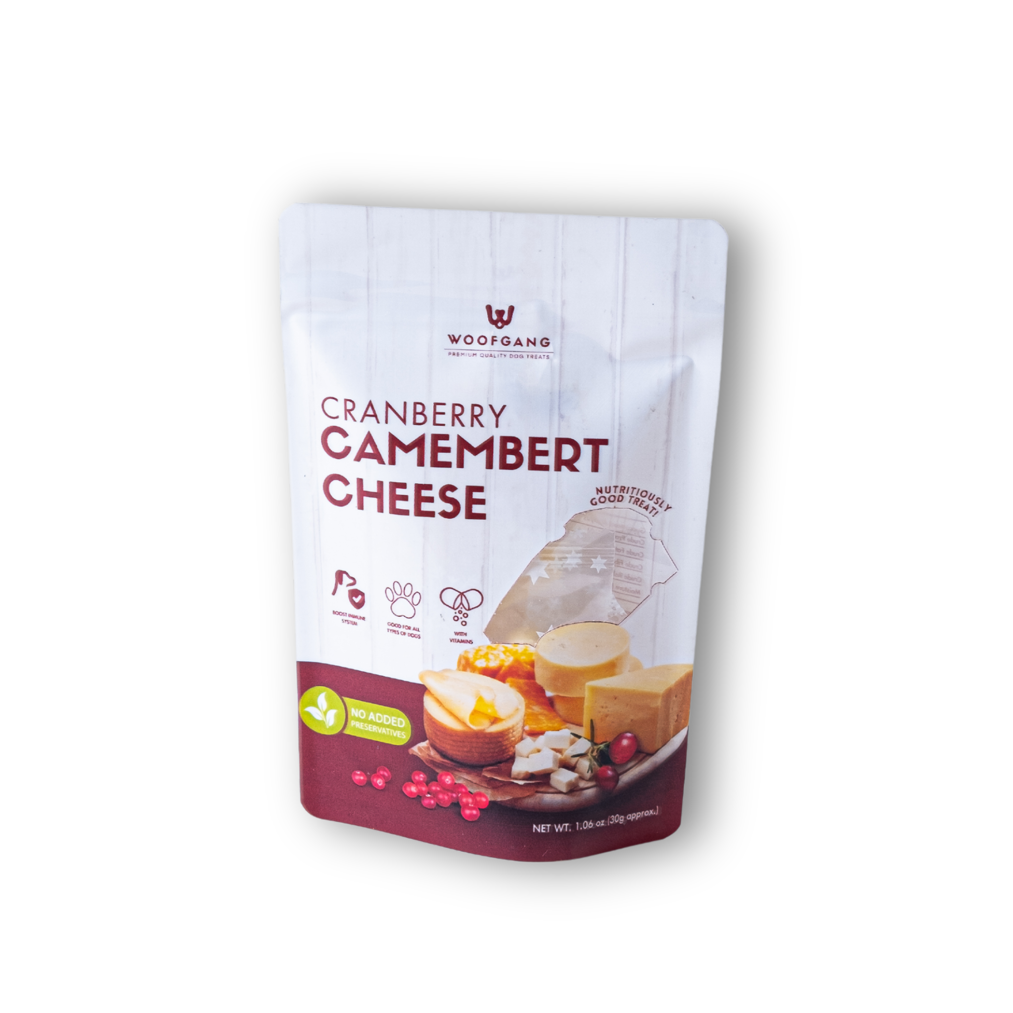 Woofgang Cranberry Camembert Cheese