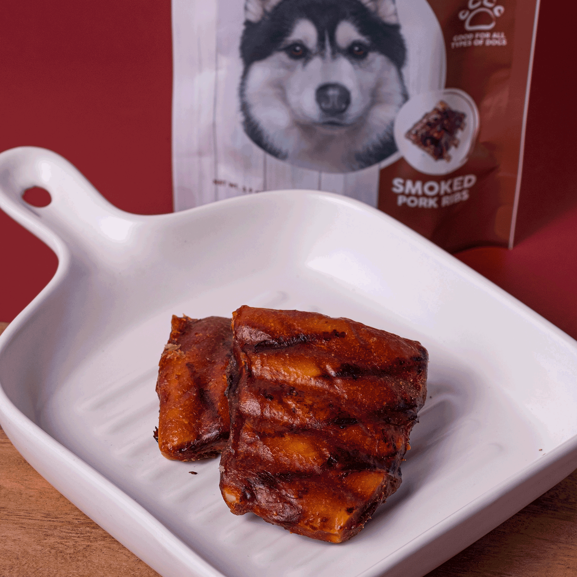 Woofgang American Baby Back Ribs Dental Dog Treats